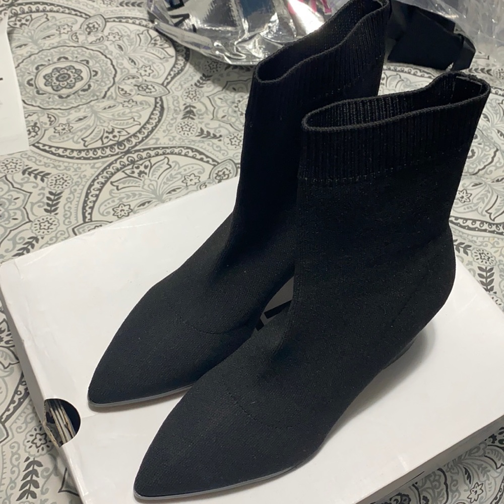 Aldo mid/pointy boots size 6